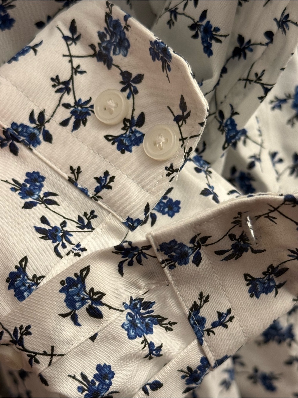Express Slim Fit Floral Dress Shirt - Picture 7 of 9